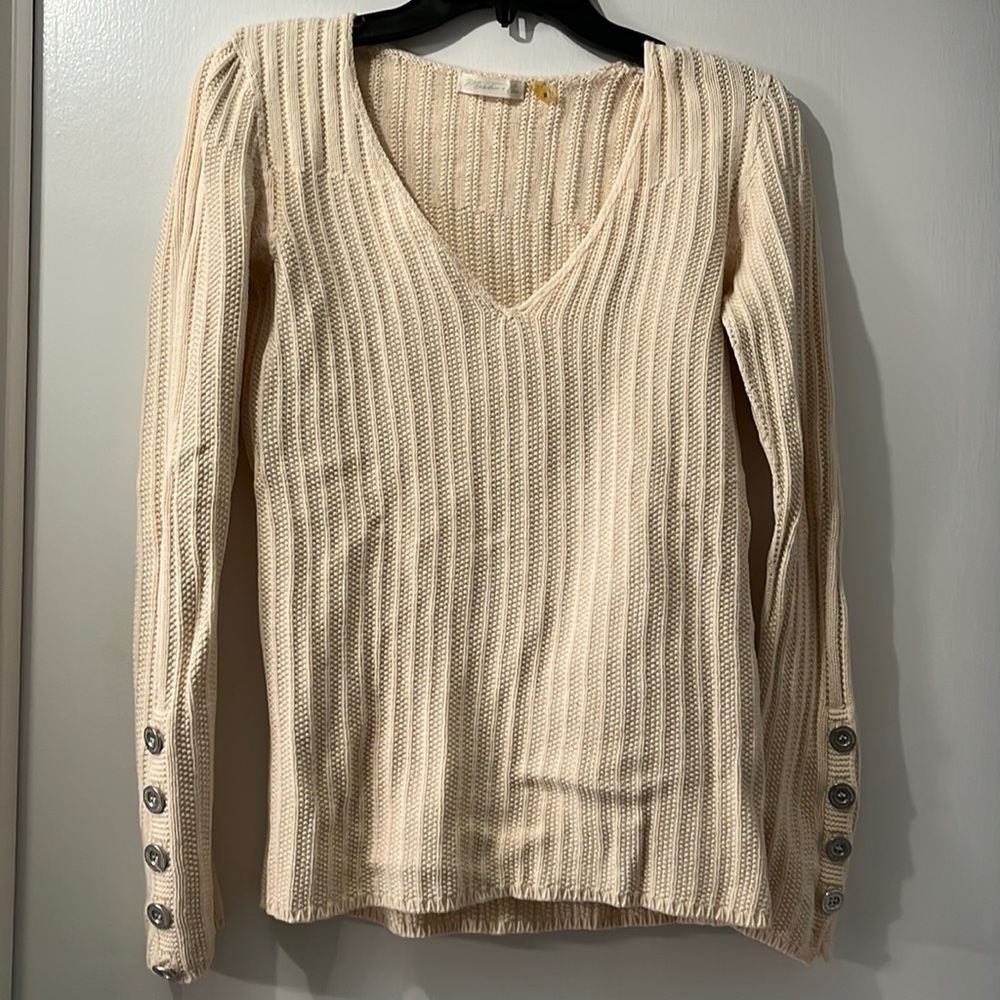 NWOT Martin and osa sweater with button details on arms